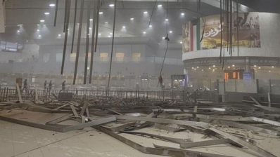 هجوم بطائرات مسيّرة يستهدف مطار الكويت الدولي ويُلحق أضرارًا بنظام الرادار