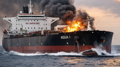 قطر للطاقة تعلن تعرض ناقلة تابعة لها لهجوم صاروخي