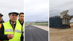 وزير التجهيز يؤكد الالتزام بالجداول الزمنية لاستكمال مشروع الطريق السيارة تونس-جلمة