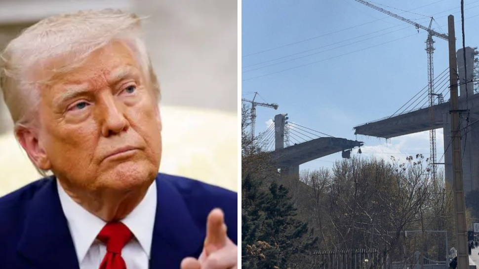 ترامب: أكبر جسر في إيران ينهار ولن يستخدم أبدا والمزيد قادم