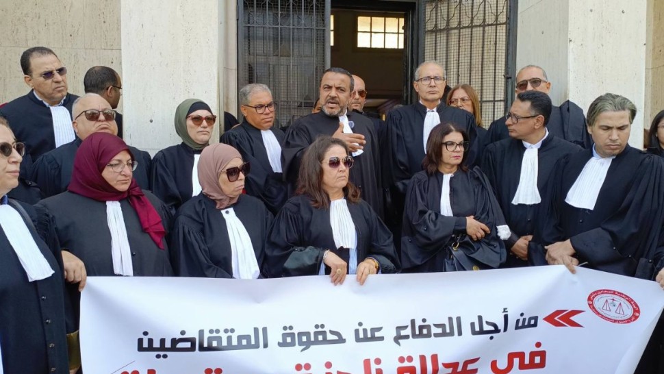 سوسة: المحامون ينفذون اضرابا عن العمل