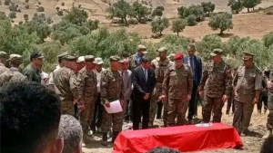 مؤسسة فداء: ترقية الشهيد خليل القضقاضي مع اسناده الوسام العسكري