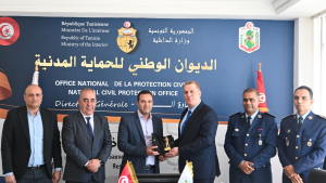 إمضاء اتفاقية مشتركة تتعلق ببناء فرقة للحماية المدنية بالصخيرة