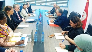 البنك الأوروبي للاستثمار يُثمن التقدم المسجل في تنفيذ المشاريع بتونس
