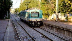 توقف وقتي لجولان قطار الخط ت.ح.م بين محطتي تونس البحرية و البطّاح