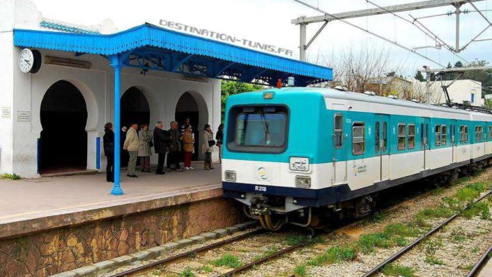 بداية من اليوم: توقف جُزئي لحركة قطارات الخط الحديدي الرابط بين تونس وحلق الوادي والمرسى