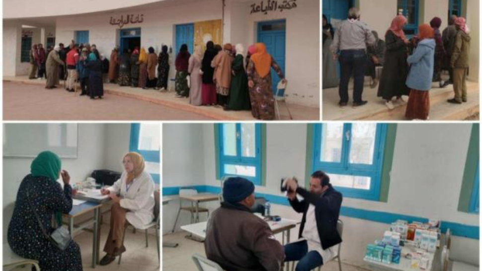 القصرين: قافلة صحية متعددة الإختصاصات لتقريب العلاج من متساكني حاسي الفريد
