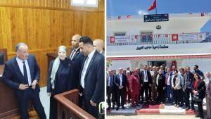 القيروان: وزيرة العدل تفتتح محكمة الناحية بحاجب العيون