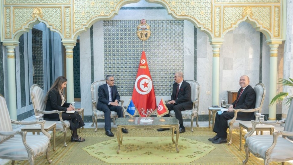 وزير الخارجية يدعو الى تسريع نسق رحلات العودة الطوعية للمهاجرين غير النظاميين