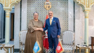 دفع العملية السياسية في ليبيا أبرز محاور لقاء وزير الخارجية برئيسة بعثة الأمم المتحدة للدعم