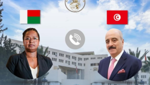 وزير الخارجية ونظيرته الملغاشية يؤكدان الحرص على تعزيز التعاون الثنائي والشراكة الإفريقية