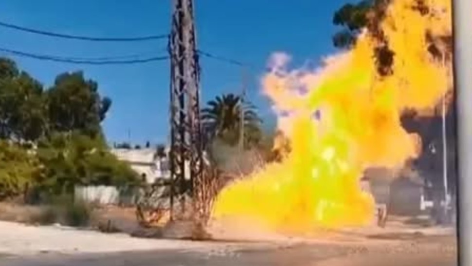 حريق رادس