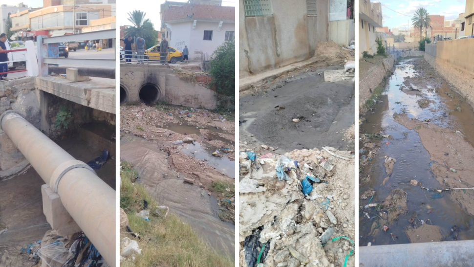 قفصة: رفع أكثر من 80 طناً من الأتربة ومخلفات الأمطار من مجاري الأودية