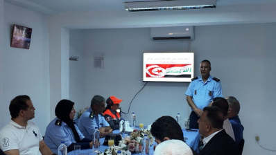 مديرية الدفاع المدني بالعراق تطلع على التجربة التونسية في الوقاية من حرائق الغابات ومكافحتها