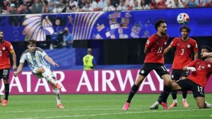 وفاة مشجع أثناء مشاهدة مباراة مصر والأرجنتين