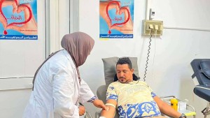 قبلي: حملة تبرع بالدم وحملات تنظيف وتشجير بالمستشفى الجهوي