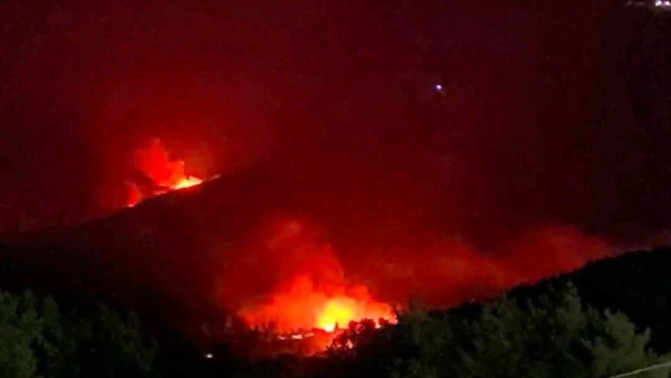 حريق عين دراهم