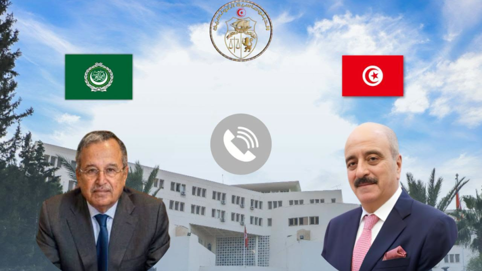 وزير الخارجية يتلقى اتصالًا من الأمين العام لجامعة الدول العربية