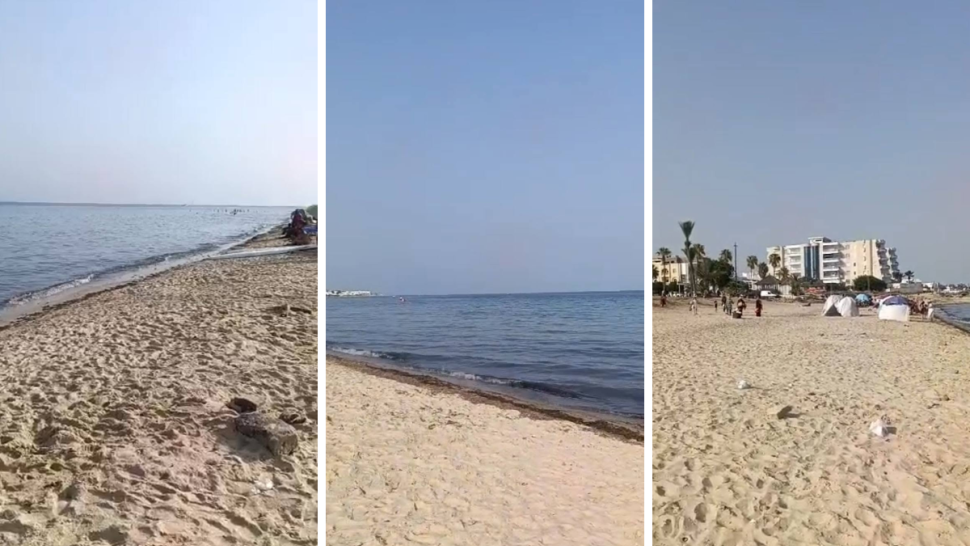 تدفق مياه الصرف الصحي نحو بحر الحمامات.. والحماية المدنية تمنع السباحة