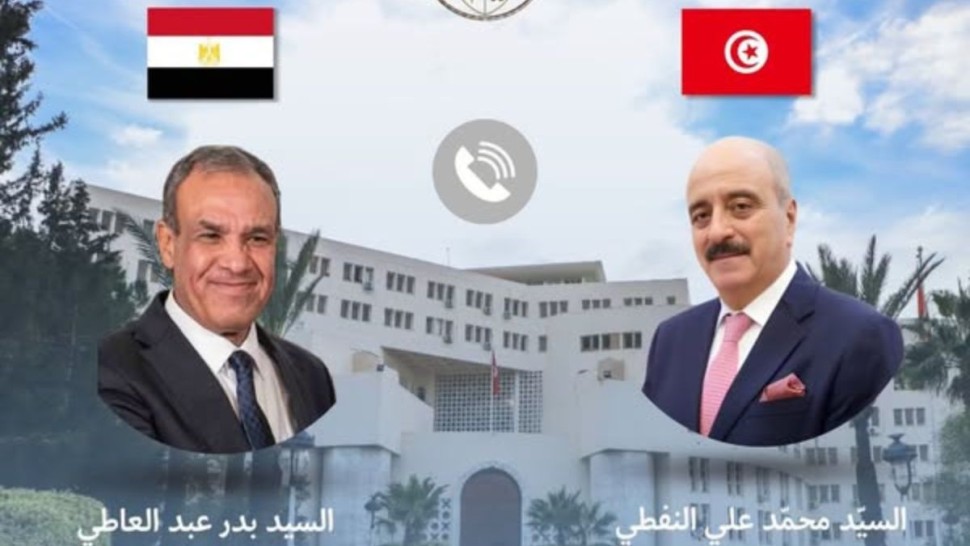 وزيرا خارجية تونس ومصر يشددان على ضرورة تكثيف التنسيق لمواجهة التحديات المشتركة