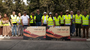 حملة توعوية بمحطة الاستخلاص الفجّة للوقاية من الحرائق وحماية الثروة الغابية 