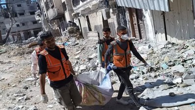 إستشهاد 3 فلسطينيين في قصف للاحتلال على غزة