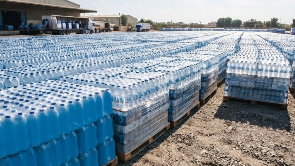 نابل: حجز 8832 قارورة ماء معدني من أجل الاحتكار والمضاربة