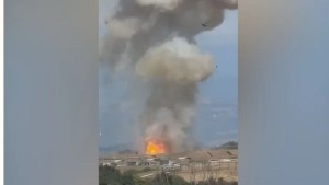 قتلى وجرحى في انفجار ضخم بمصنع للذخيرة قرب روما