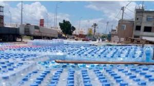 اليوم.. توزيع 36 ألف قارورة مياه معلبة في نابل