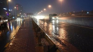امطار ليلية