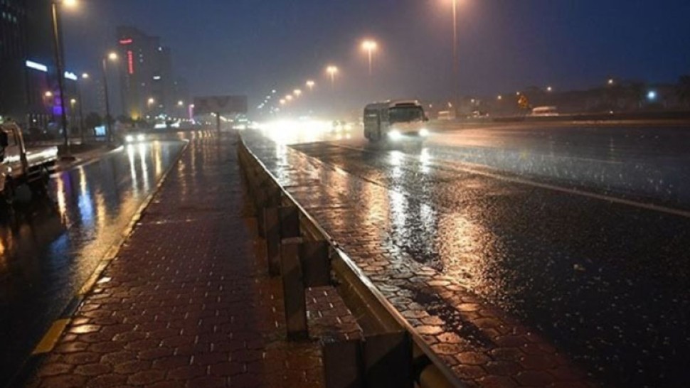 امطار ليلية