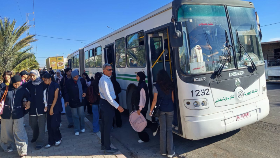 صفاقس: جاهزية 65% من أسطول النقل وتأمين 1500 سفرة يوميًا