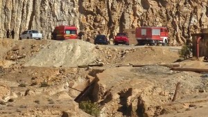 قفصة: الحماية المدنية تنقذ شخصين علقا بوادي الثالجة بسبب السيول