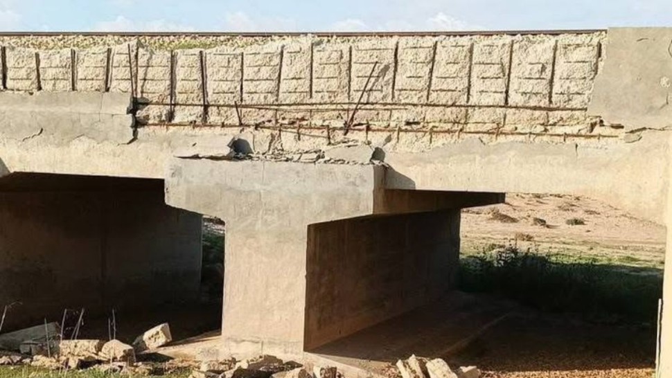 الرقاب: تصدعات في قنطرة السكة الحديدية بعمادة الفوني تثير المخاوف