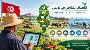 تونس تتجه نحو أول تعداد فلاحي شامل: خطوة استراتيجية لإعادة هيكلة القطاع وتطوير السياسات الزراعية