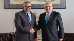 الطب عن بُعد والصحة الرقمية محور مباحثات وزير الصحة مع مدير منظمة الصحة العالمية