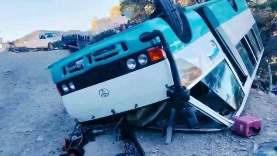 الجزائر: إصابة 37 تلميذا اثر انحراف حافلة نقل مدرسي وانقلابها