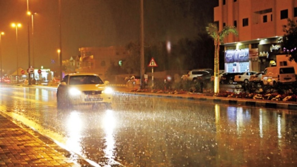 امطار ليلية