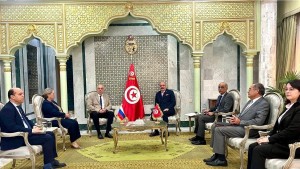 متابعة مخرجات القمة الروسية الإفريقية محور لقاء بين وزير الخارجية والسفير الروسي